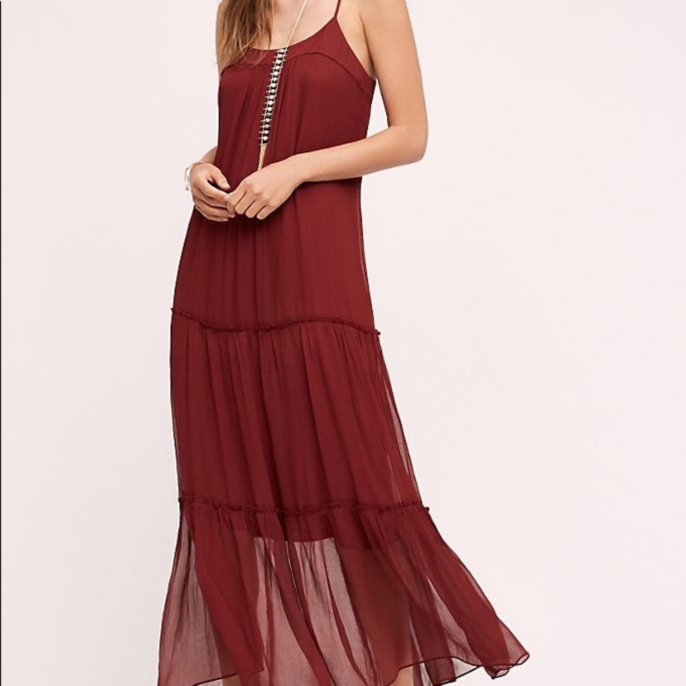 Anthropologie Floreat Maxi Dress